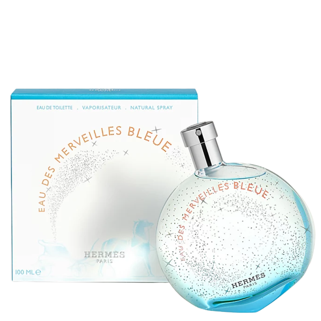 HERMÈS EAU DES MERVEILLES BLEUE eau de toilette spray 50 ml