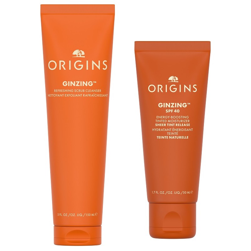ORIGINS GINZING ENERGIZING TINTED MOISTURIZER SPF 40 2-pack