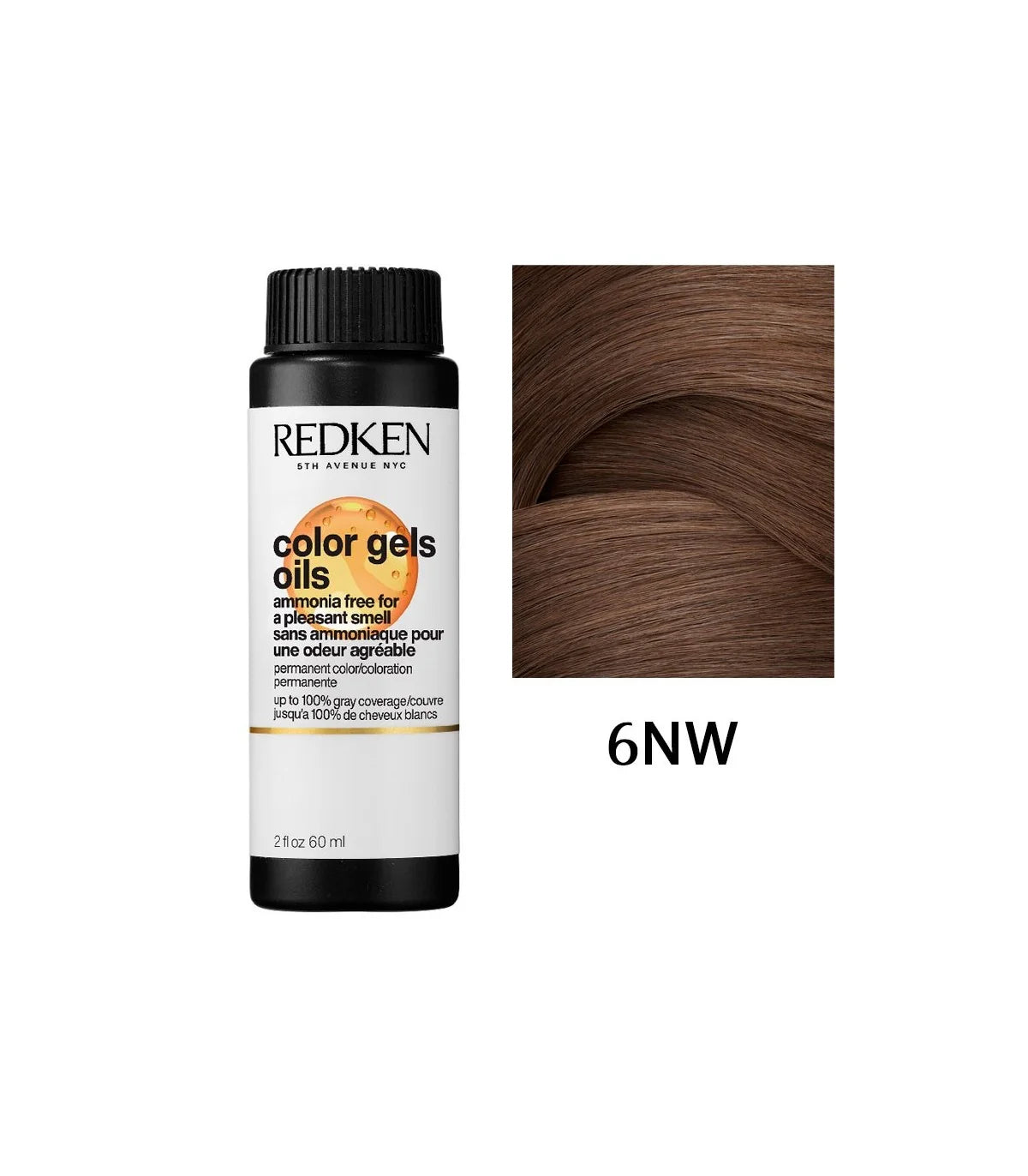 REDKEN COLOR GEL OILS #06ABn - 6.19 60 ml x 3 u