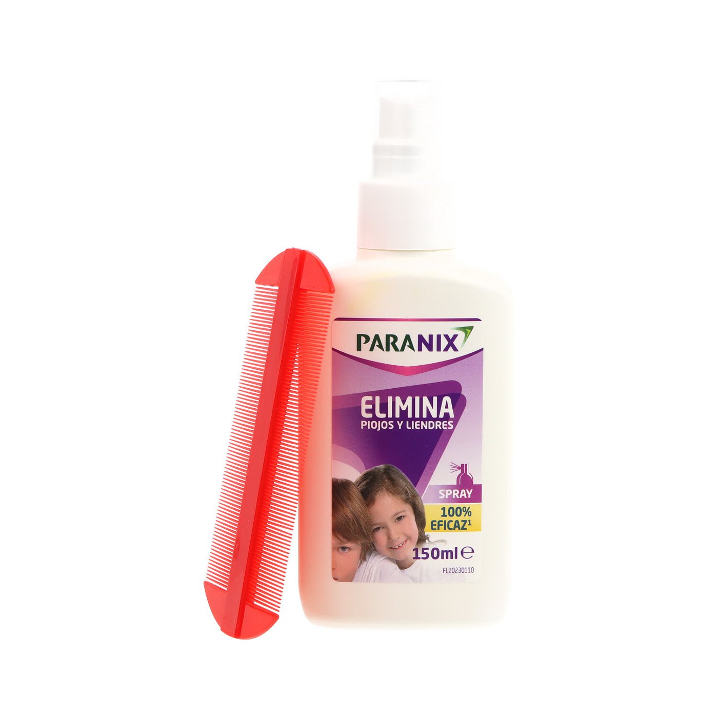 PARANIX ELIMINATES LICE AND NITS SPRAY LOT 2 pz
