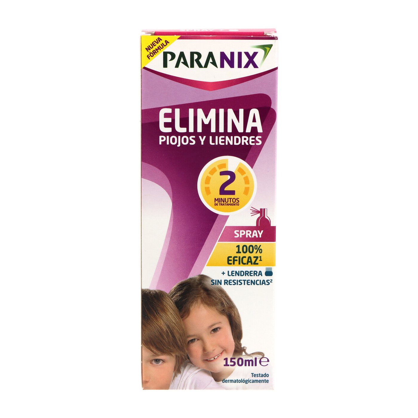 PARANIX ELIMINATES LICE AND NITS SPRAY LOT 2 pz