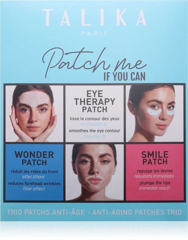 TALIKA TRIO OF ANTI-AGING PATCHES SET OF 3 PCS