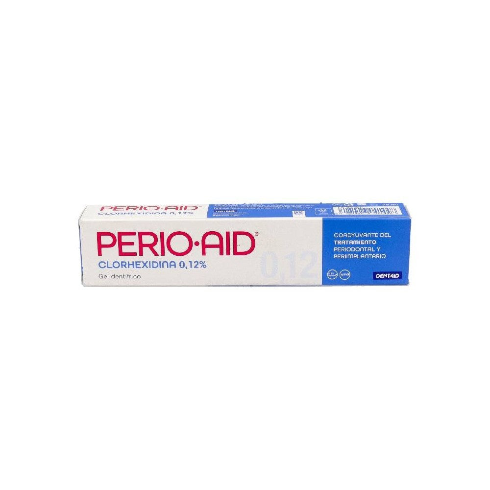 PERIO·AID CHLORHEXIDINE 0.12% toothpaste and topical gel 75 ml