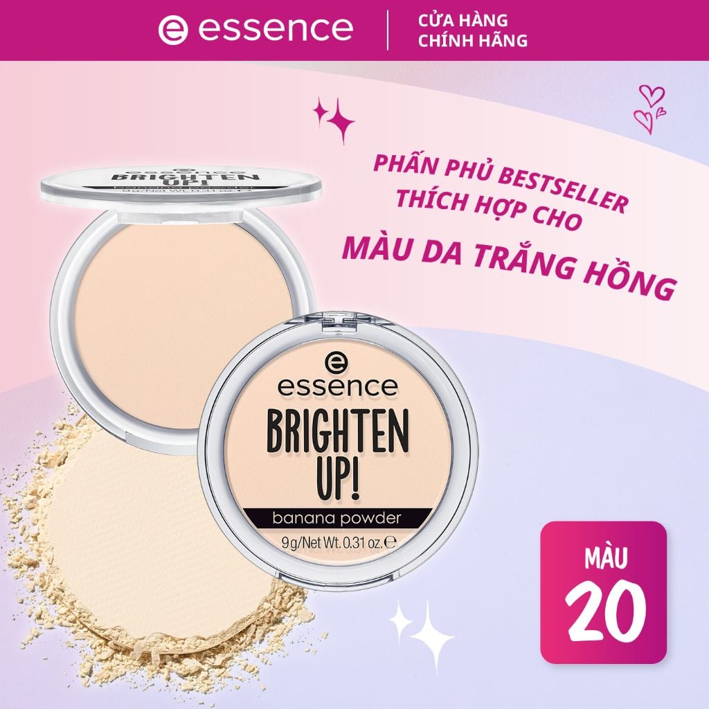 ESSENCE BRIGHTEN UP! banana powder #20 9 gr