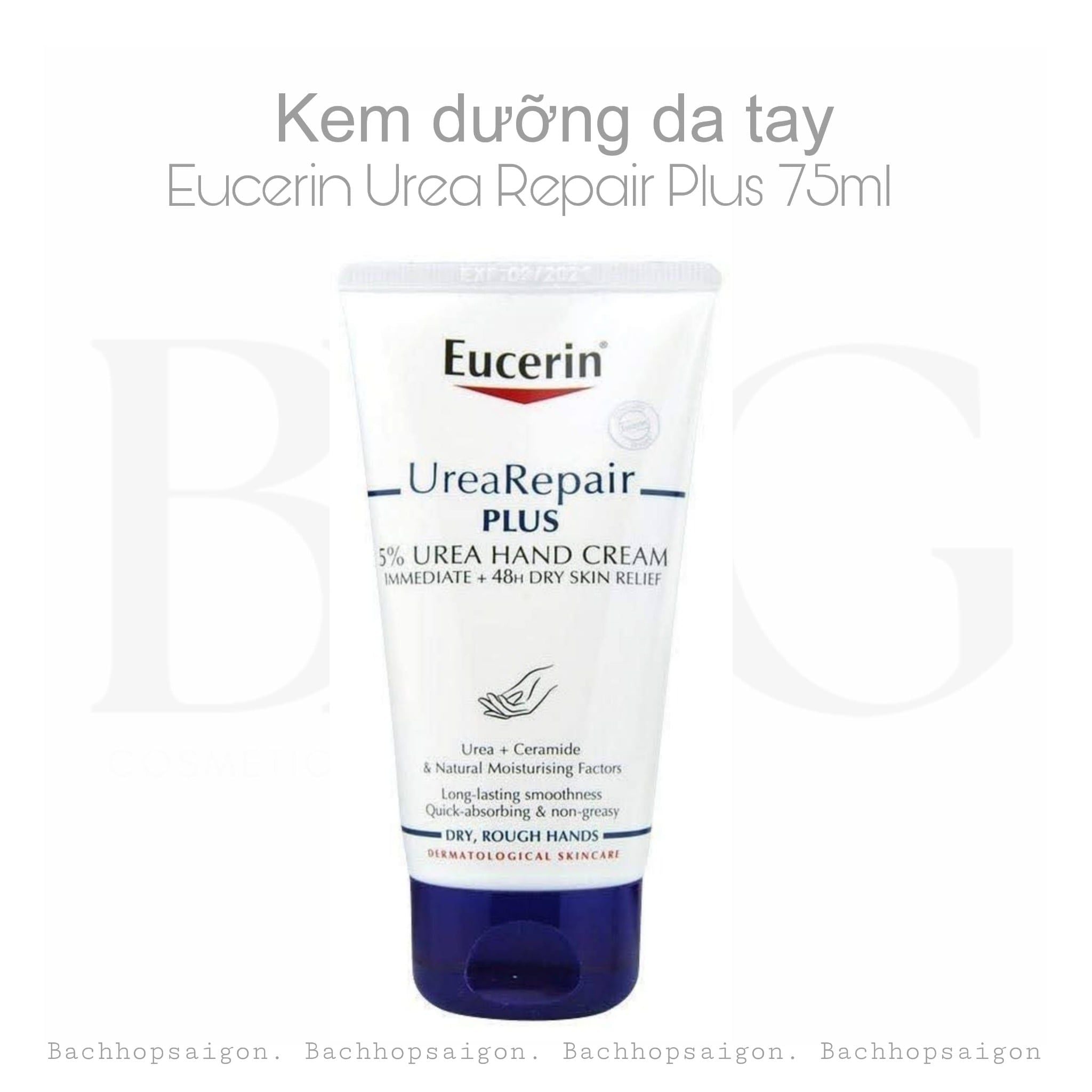 EUCERIN UREAREPAIR PLUS HAND CREAM 5% UREA LOT 2 x 75 ml