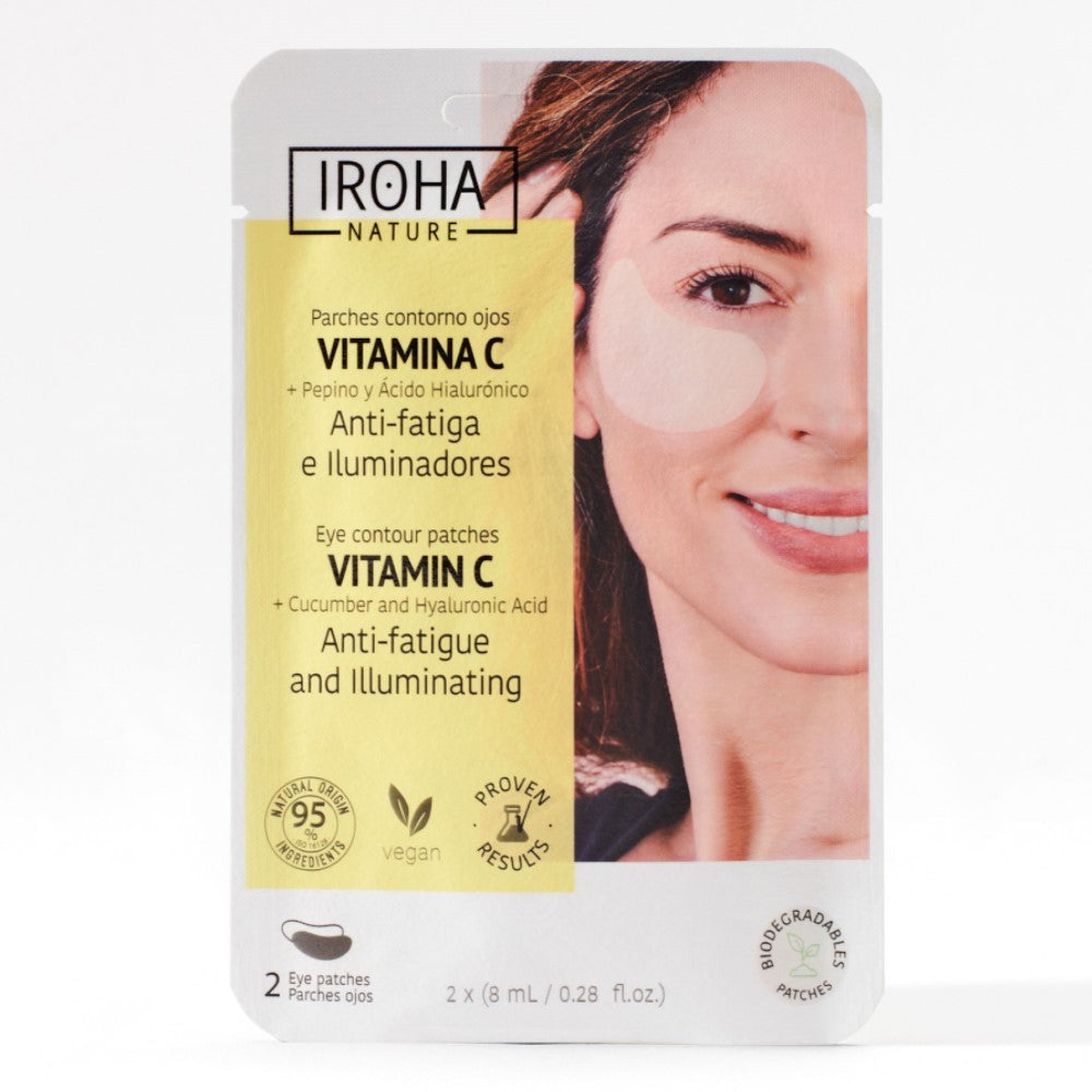 IROHA DARK CIRCLES AND BAGS illuminating anti-fatigue patches 2 units