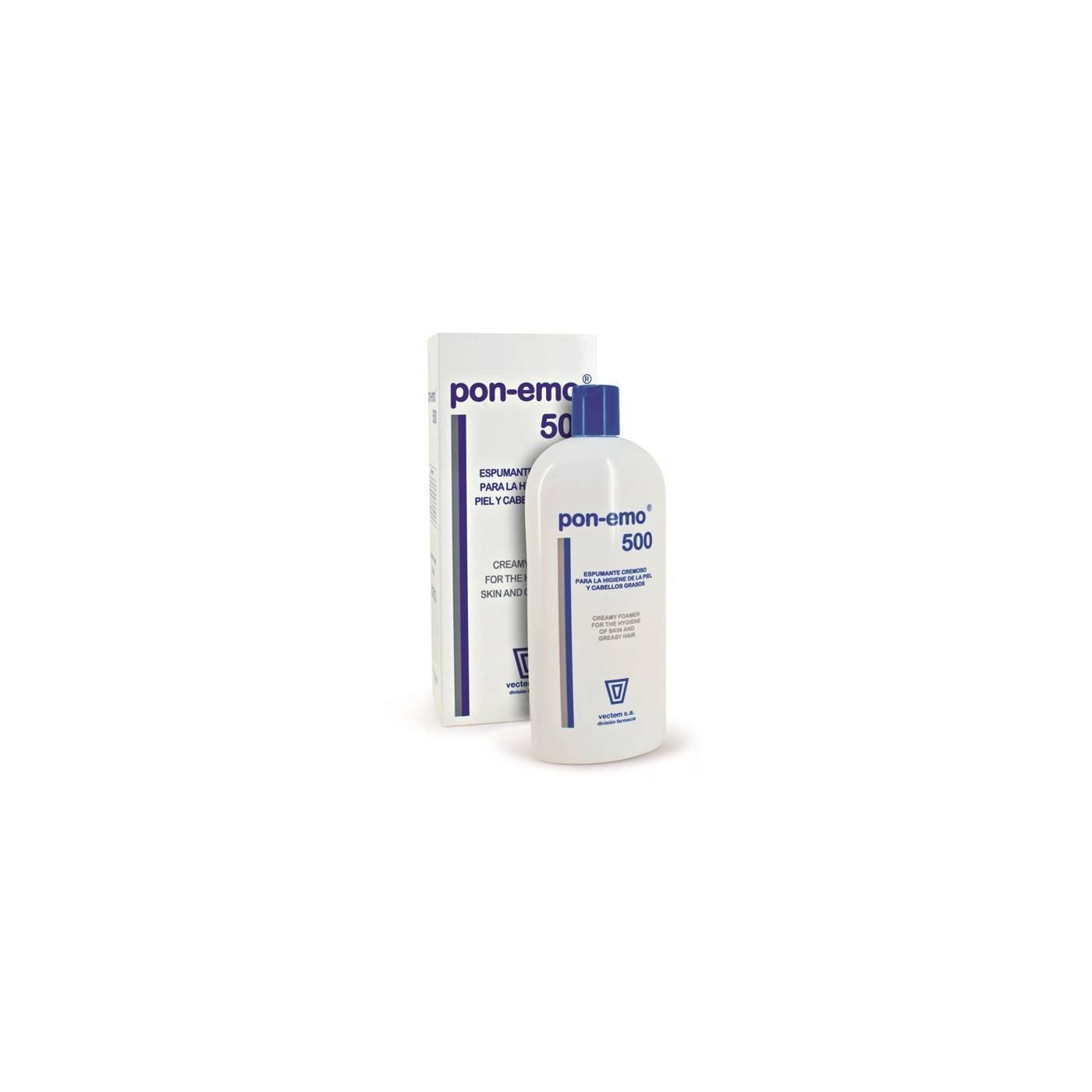 PON-EMO 500 gel dermatológico y champú de proteínas 500 ml