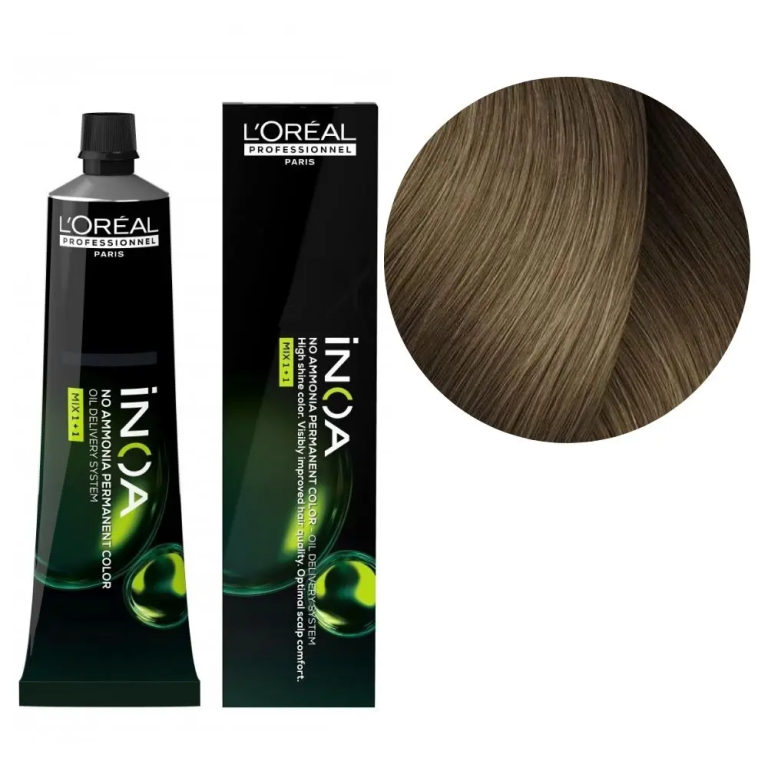 L'ORÉAL PROFESSIONNEL PARIS INOA no ammonia permanent color #8.13 60 gr