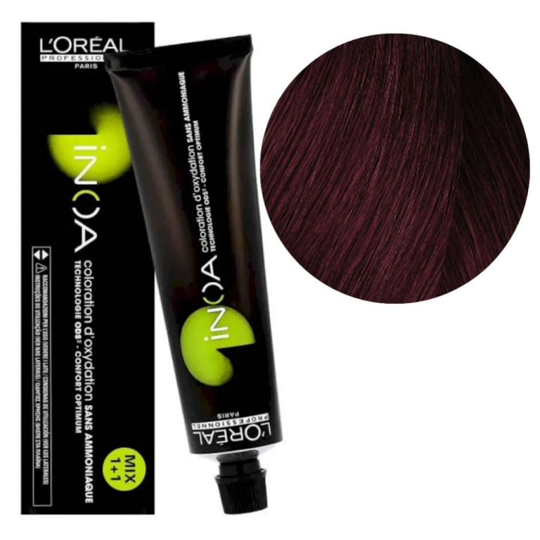L'ORÉAL PROFESSIONNEL PARIS INOA no ammonia permanent color #4.62 60 gr