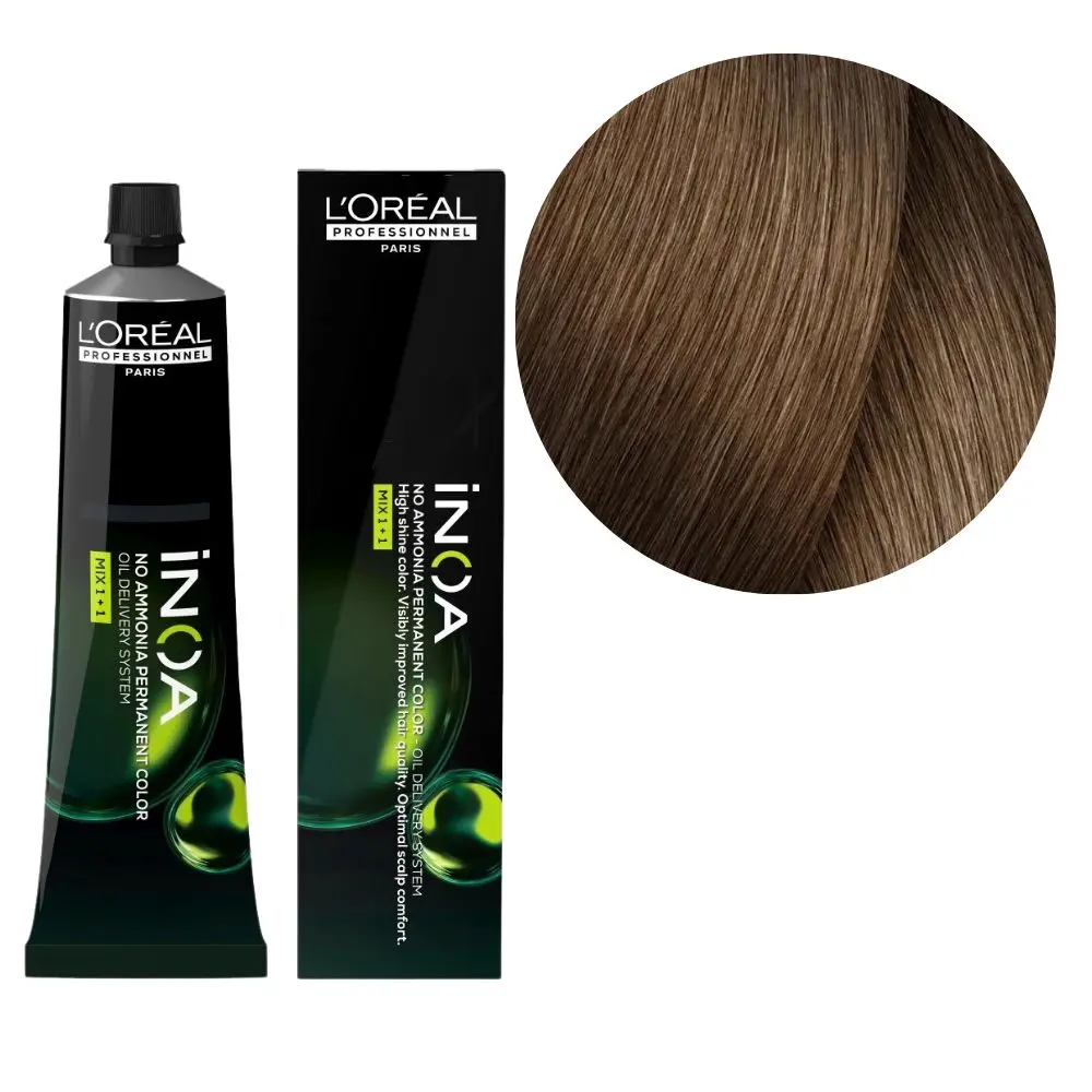 L'ORÉAL PROFESSIONNEL PARIS INOA no ammonia permanent color #7.3 60 gr