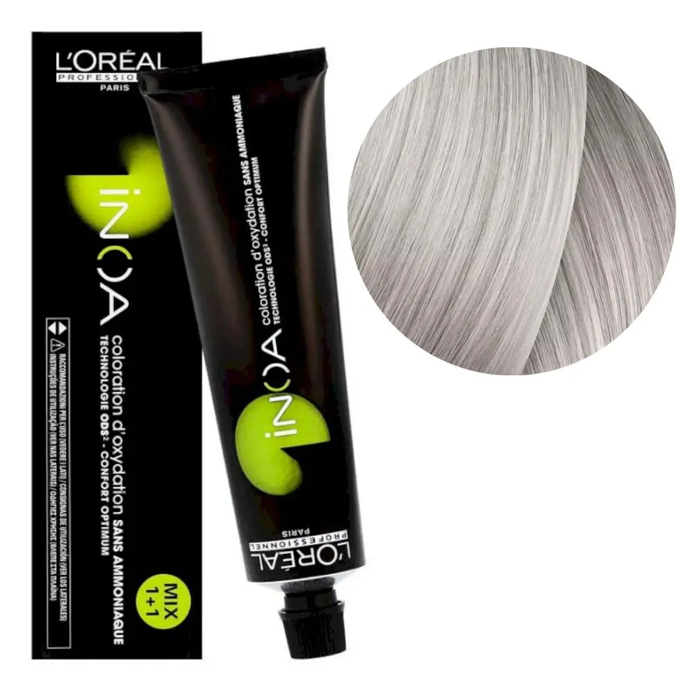 L'ORÉAL PROFESSIONNEL PARIS INOA no ammonia permanent color #10.1 60 gr