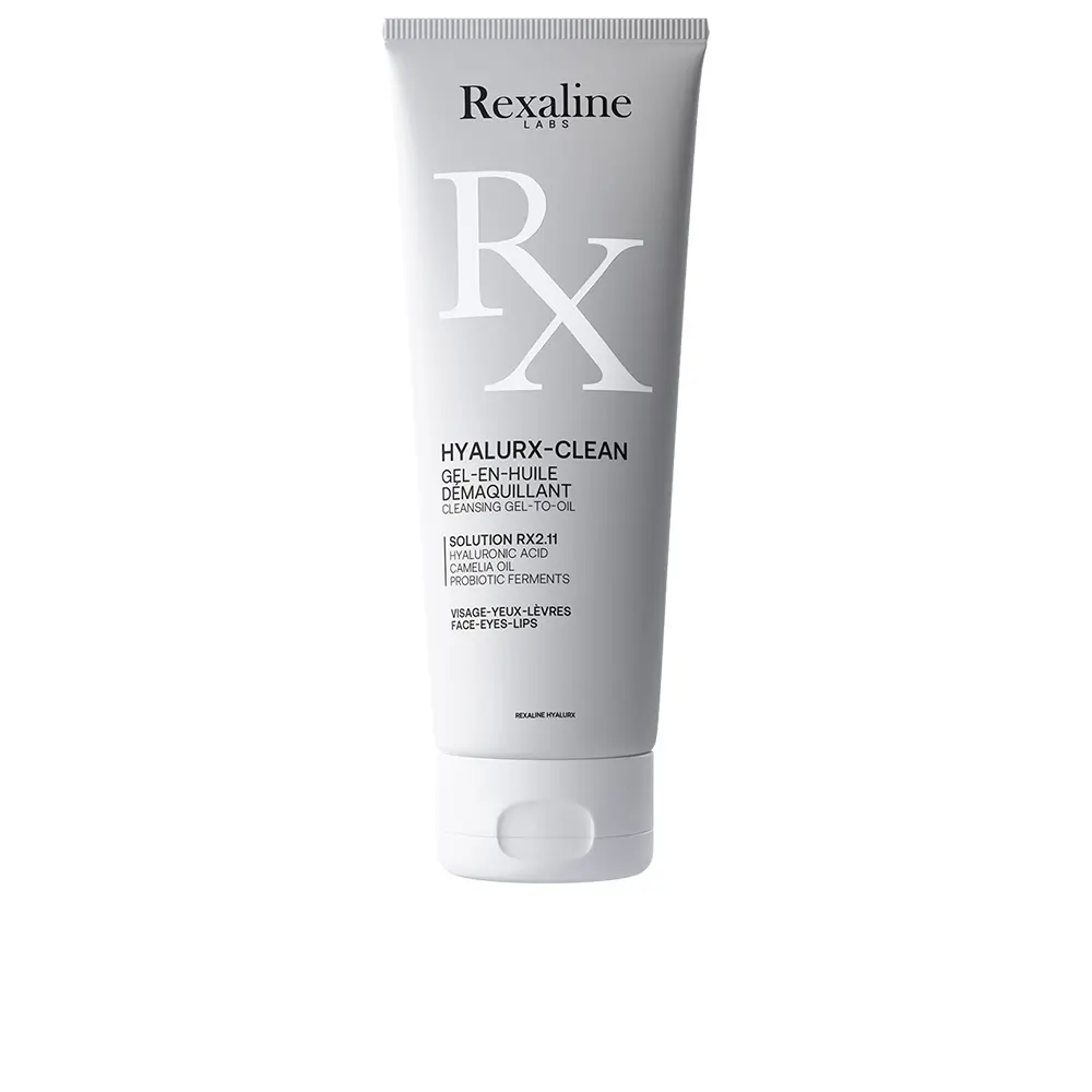 REXALINE HYALURX-CLEAN oil-based makeup remover gel 125 ml
