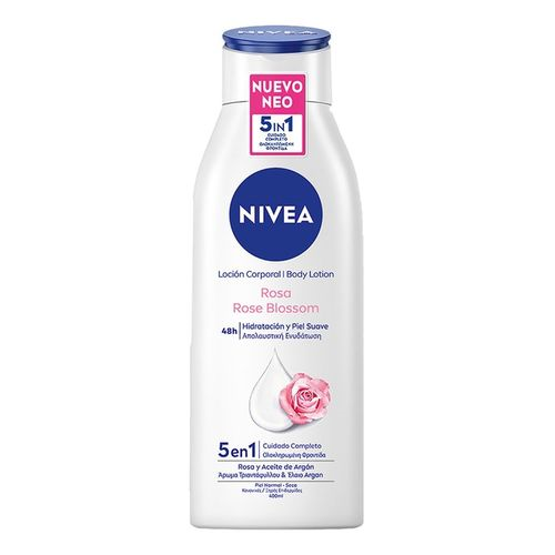 NIVEA ROSE BLOSSOM body lotion 5 in 1 400 ml