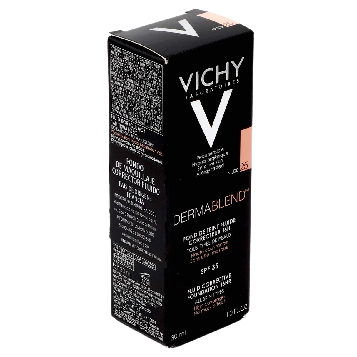 VICHY DERMABLEND fond de teint correcteur SPF35 #25-nude