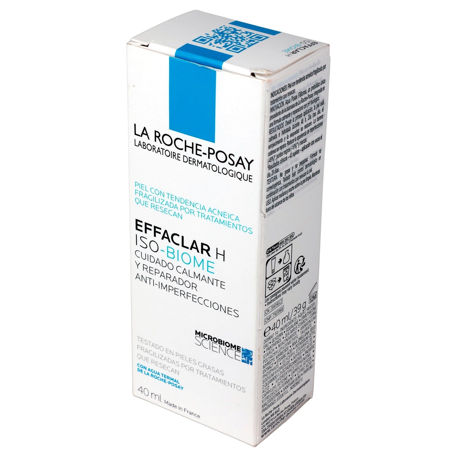LA ROCHE POSAY EFFACLAR HISO-BIOME facial moisturizer for oily, acne-prone skin 40 ml