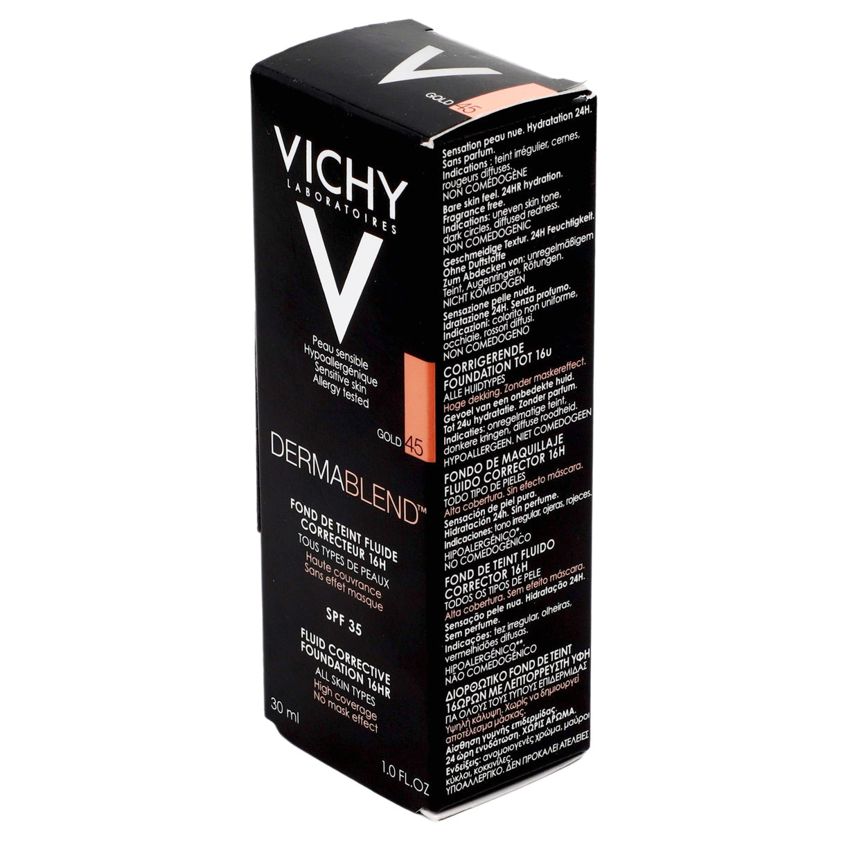 VICHY DERMABLEND fond de teint correcteur SPF35 #45-gold