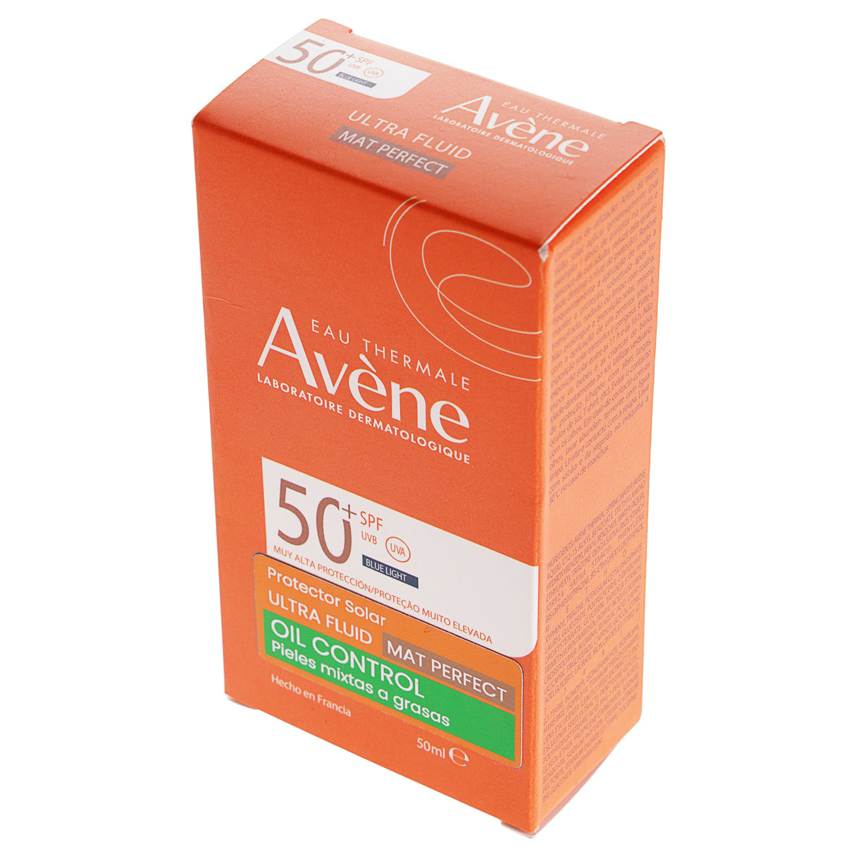 AVÈNE SOLAIRE ULTRA FLUID MAT PERFECT universal facial sunscreen SPF 50 50 ml