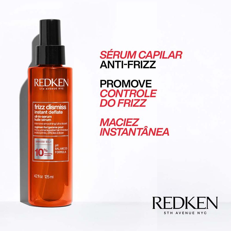 REDKEN FRIZZ DISMISS instant deflate serum-in-oil 125 ml