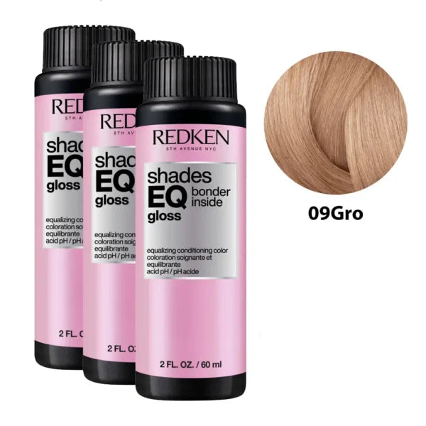 REDKEN SHADES EQ bonder inside #09Gro 60 ml x 3 u