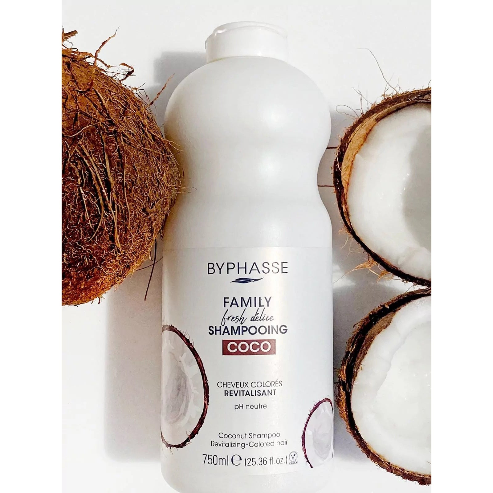 BYPHASSE FAMILY FRESH DELICE shampoo for colored hair 750 ml
