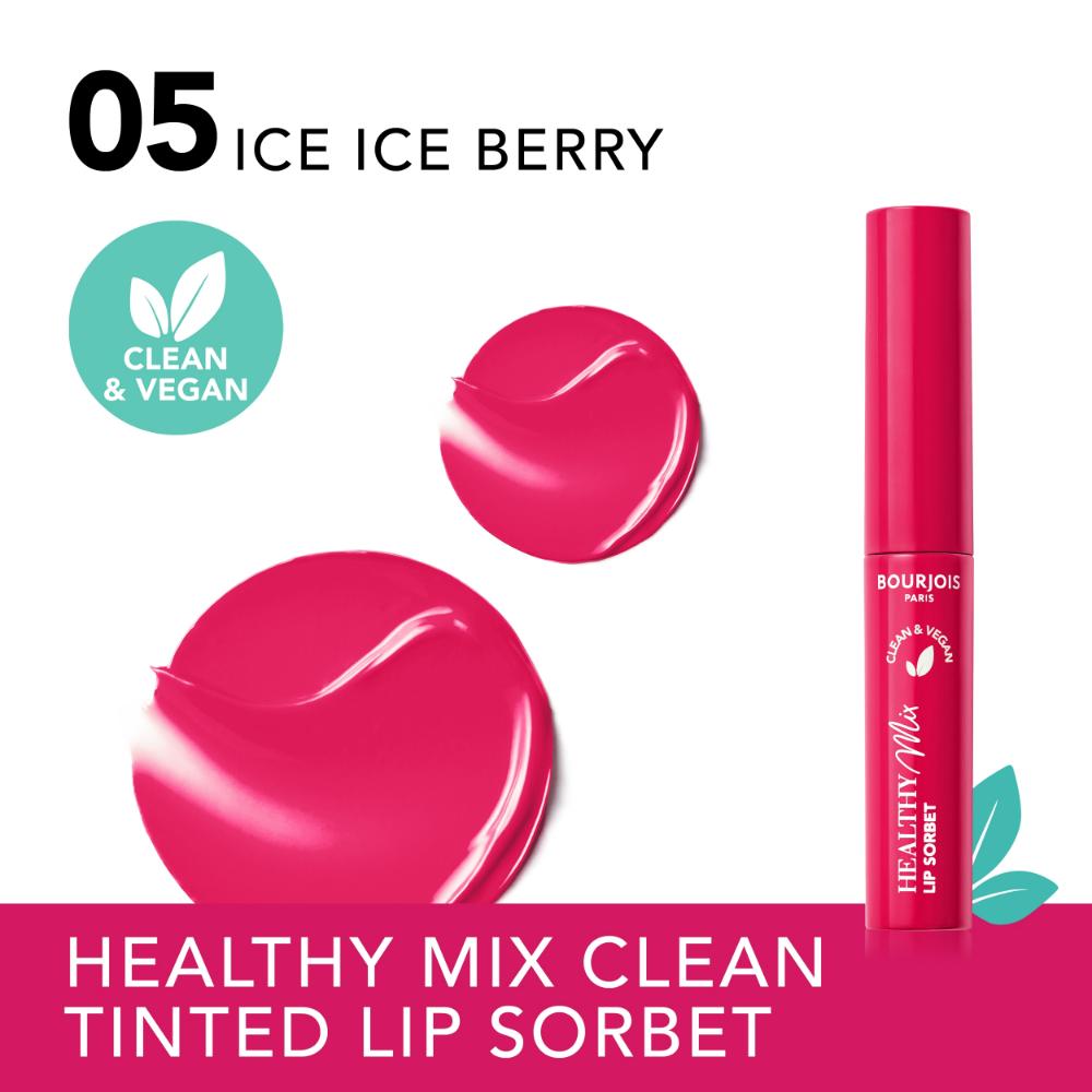 BOURJOIS HEALTHY MIX lip sorbet #05 Ice Berry 7,4 gr