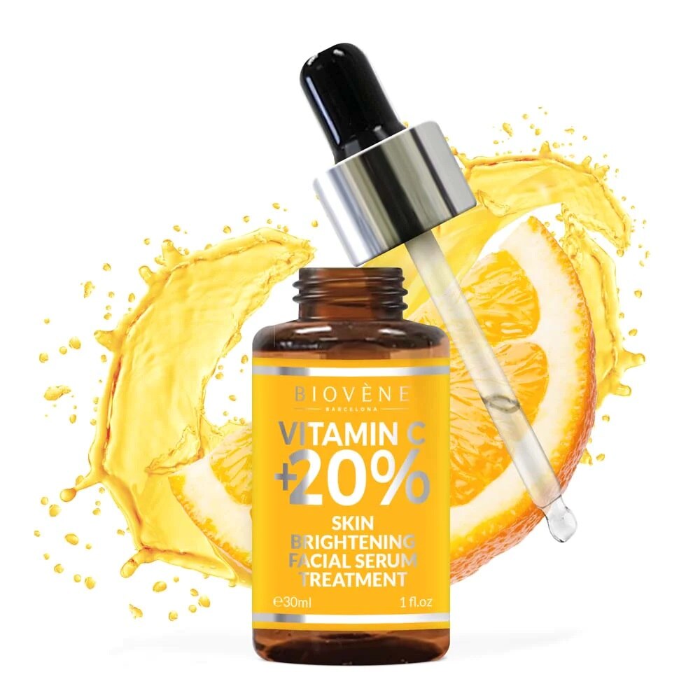 BIOVÈNE VITAMIN C +20% skin brightening facial serum treatment 30 ml