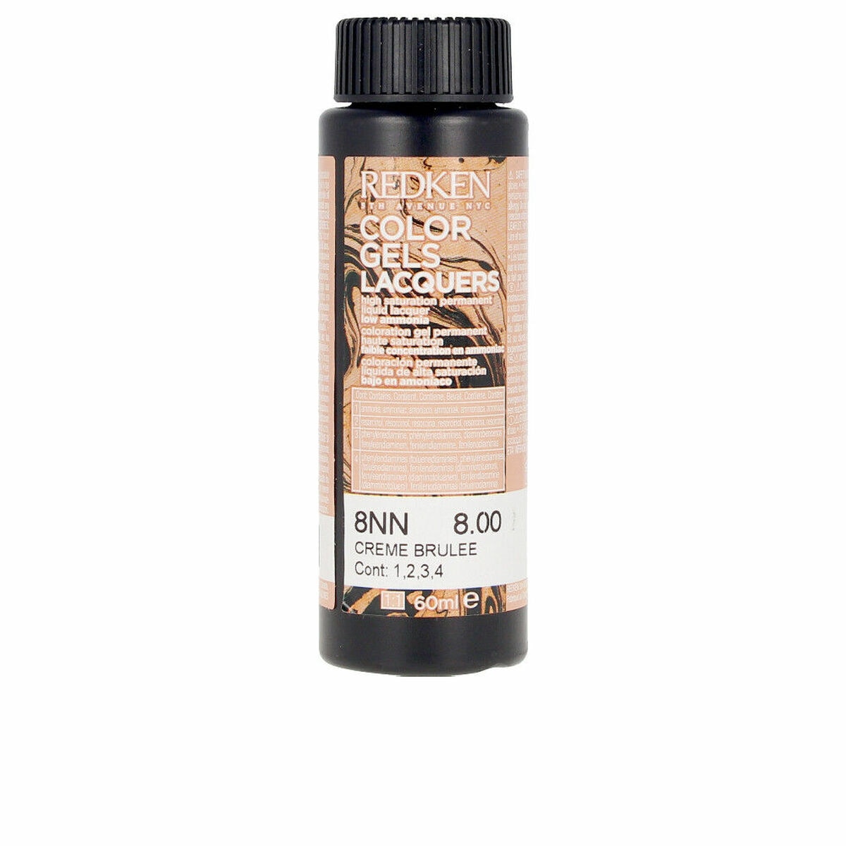 REDKEN COLOR GEL LACQUERS #8NN-natural creme brulee 60 ml x 3 u