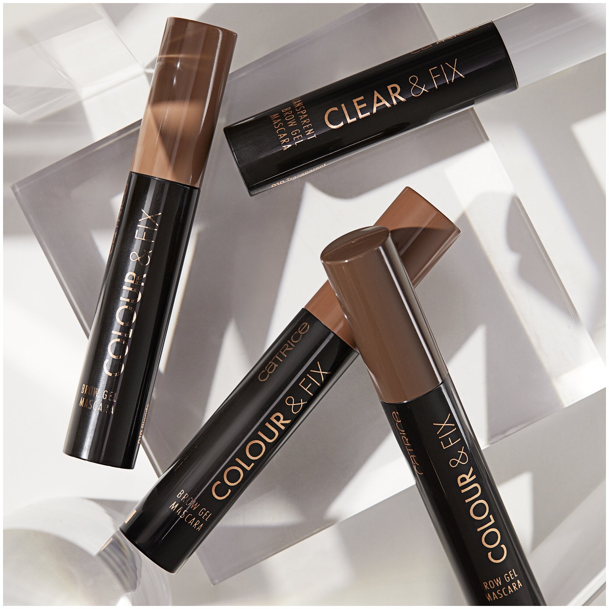 CATRICE COLOR &amp; FIX brow gel mascara #020-medium brown 5 ml