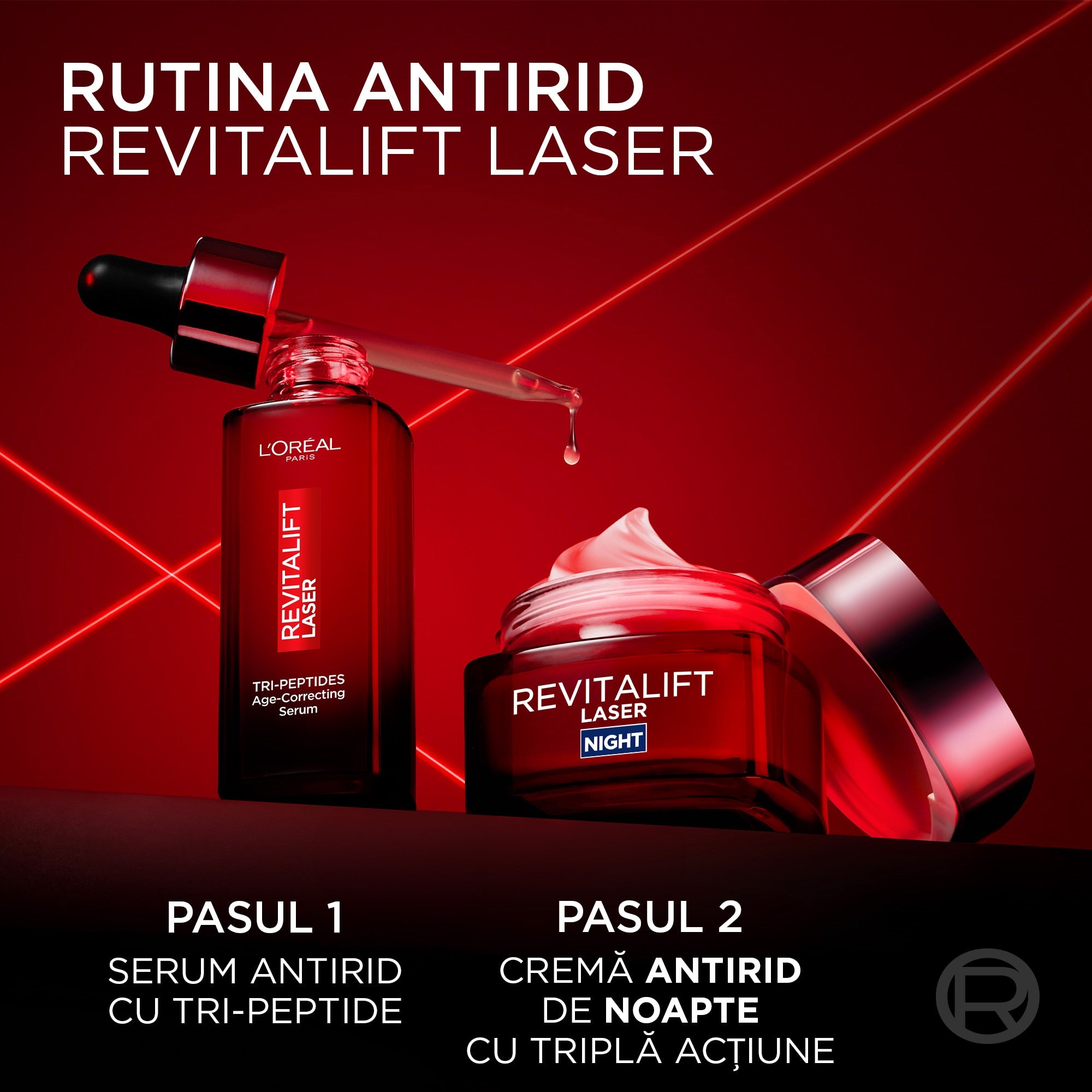 L'ORÉAL PARIS REVITALIFT LASER X3 crema noche 50 ml