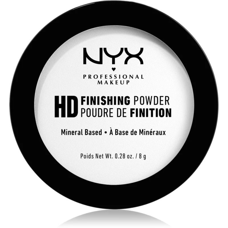 NYX PROFESSIONAL MAKE UP HD FINISHING POWDER mineral based #translucent