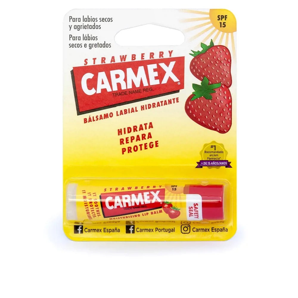 CARMEX Lip Balm SPF 15 Strawberry Flavor 4.25 gr