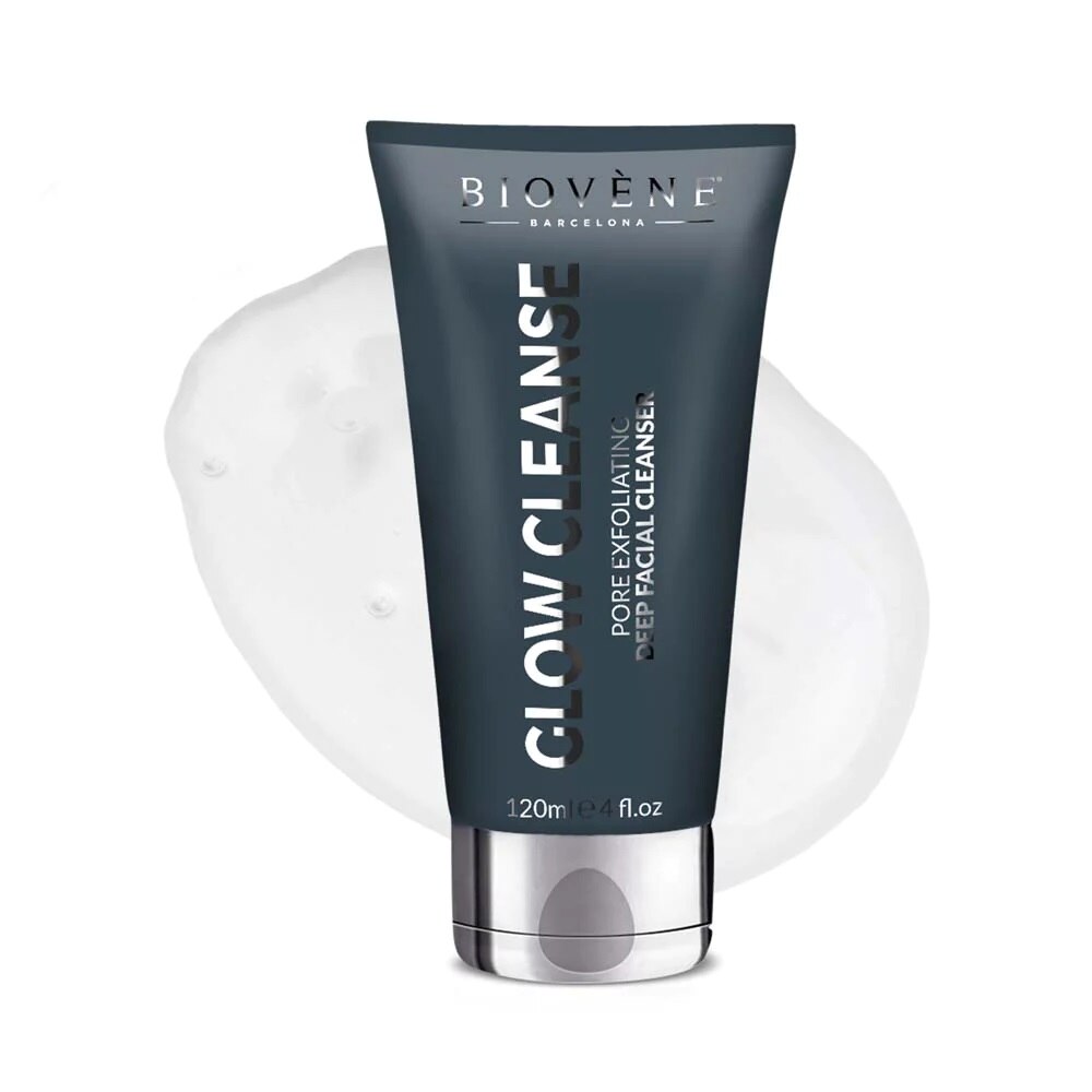 BIOVÈNE GLOW CLEANSE pore exfoliating deep facial cleanser 120 ml