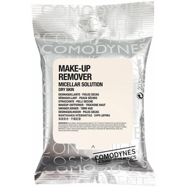 COMODYNES MAKE-UP REMOVER micellar solution dry skin 20 u