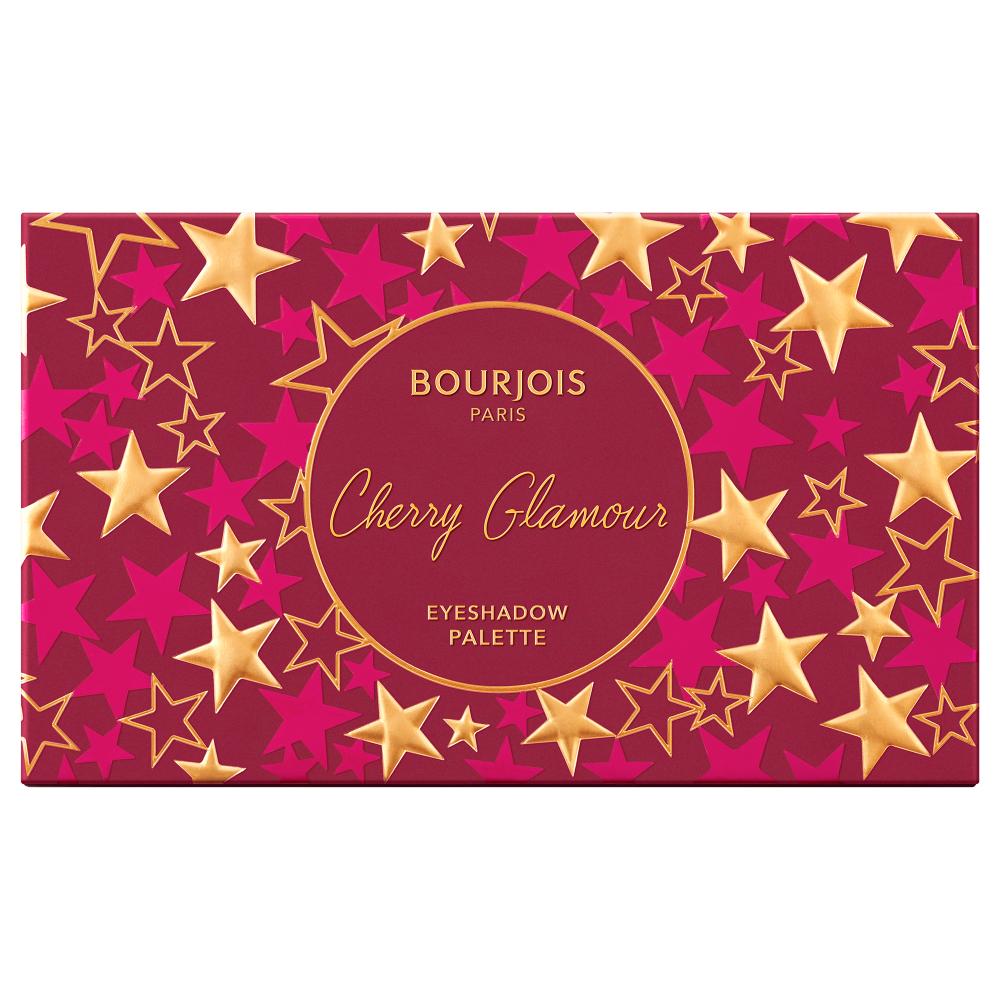 BOURJOIS VOLUME GLAMOR SOIRS DE PARIS eyeshadow palette #Cherry Glamor 1 u