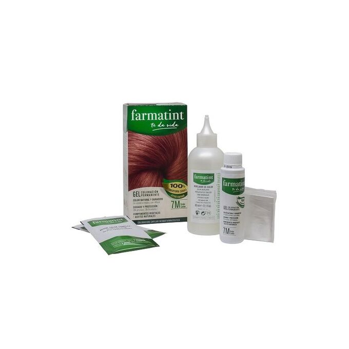 FARMATINT GEL permanent coloring #7m-mahogany blonde 5 units