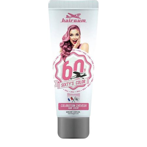 HAIRGUM SIXTY'S COLOR hair color #pink