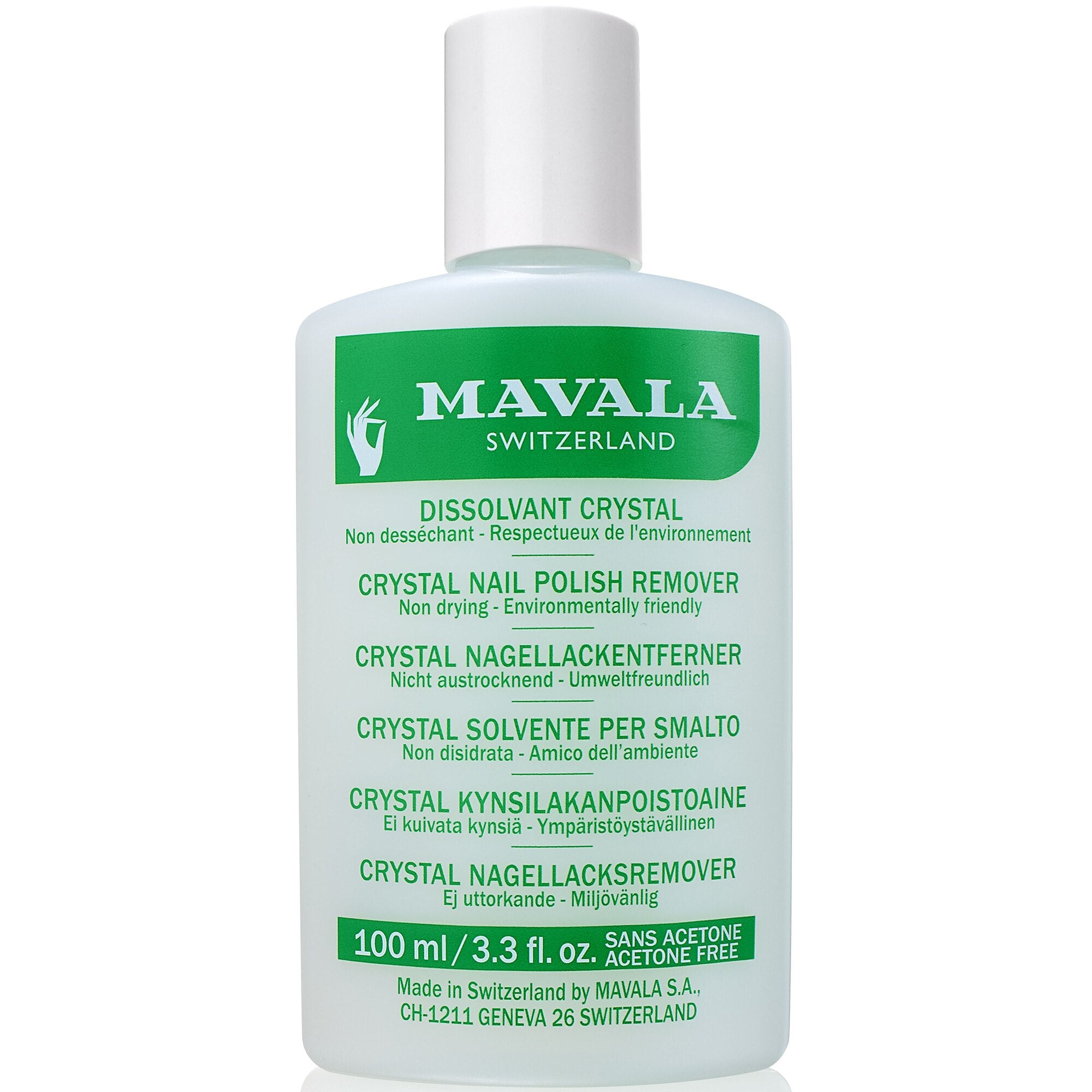 MAVALA QUITAESMALTE CRYSTAL sin acetona 100 ml