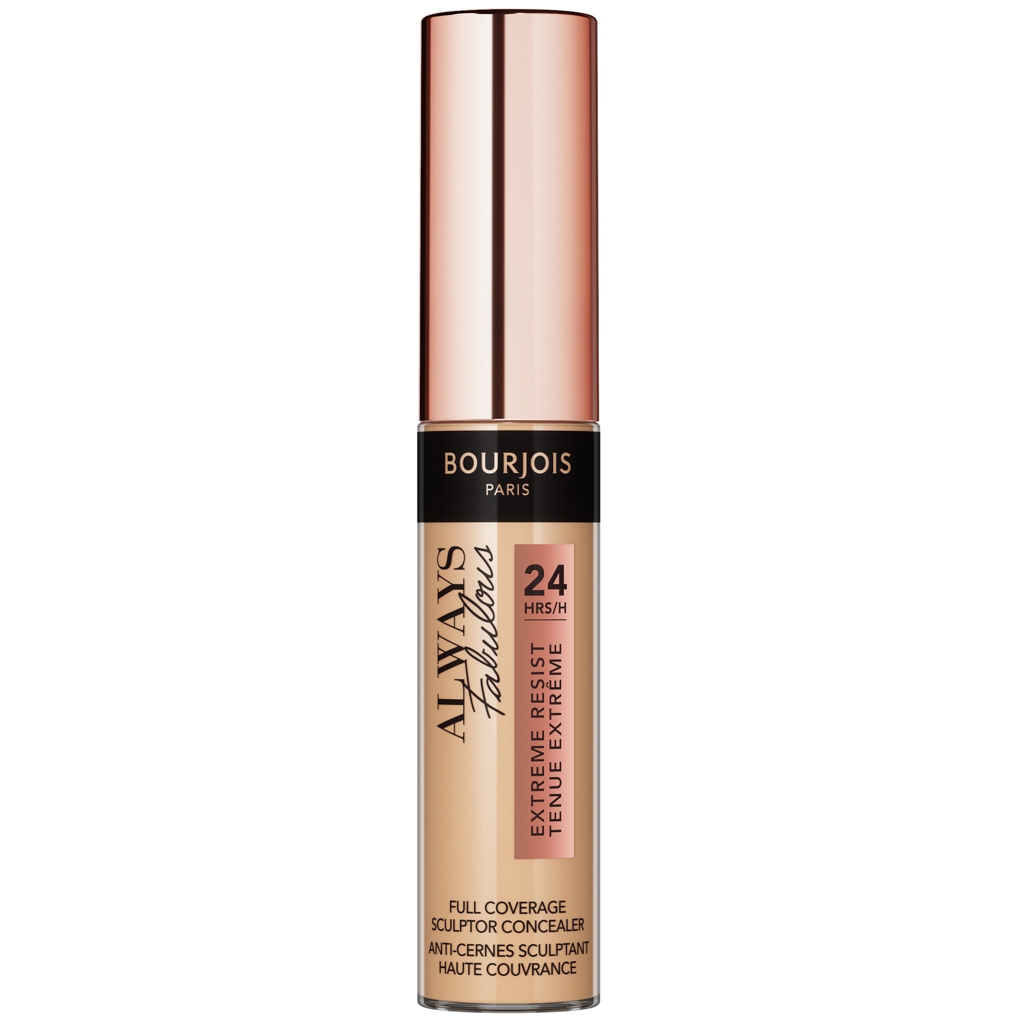 BOURJOIS ALWAYS FABULOUS full coverage sculptor concealer #100-ivoire 6 ml