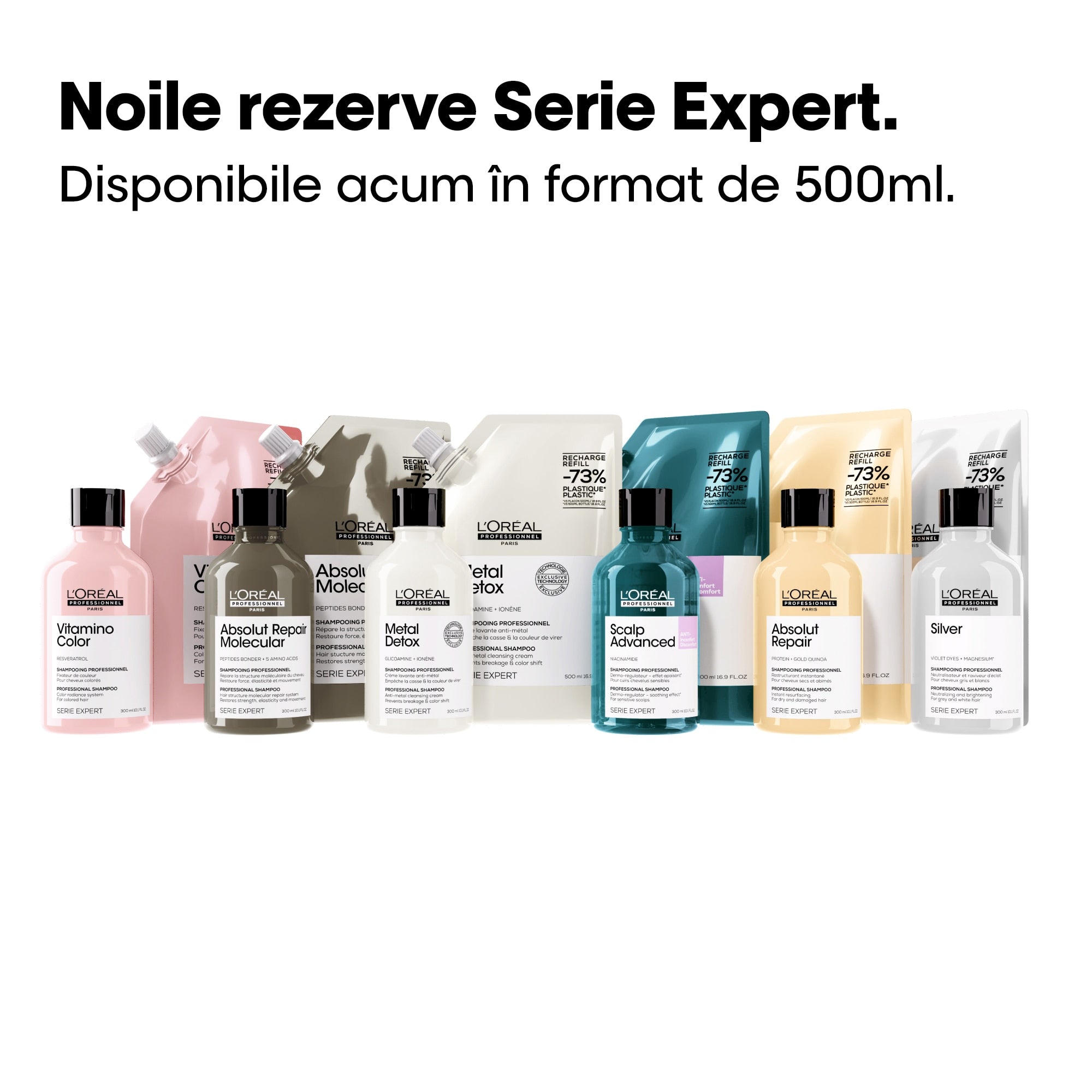 L'ORÉAL PROFESSIONNEL PARIS ABSOLUT REPAIR shampoo refill 500 ml