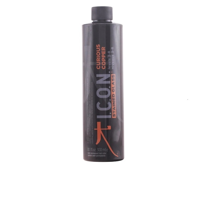 I.C.O.N. STAINED GLASS hair color treatment #Curious Copper 300 ml