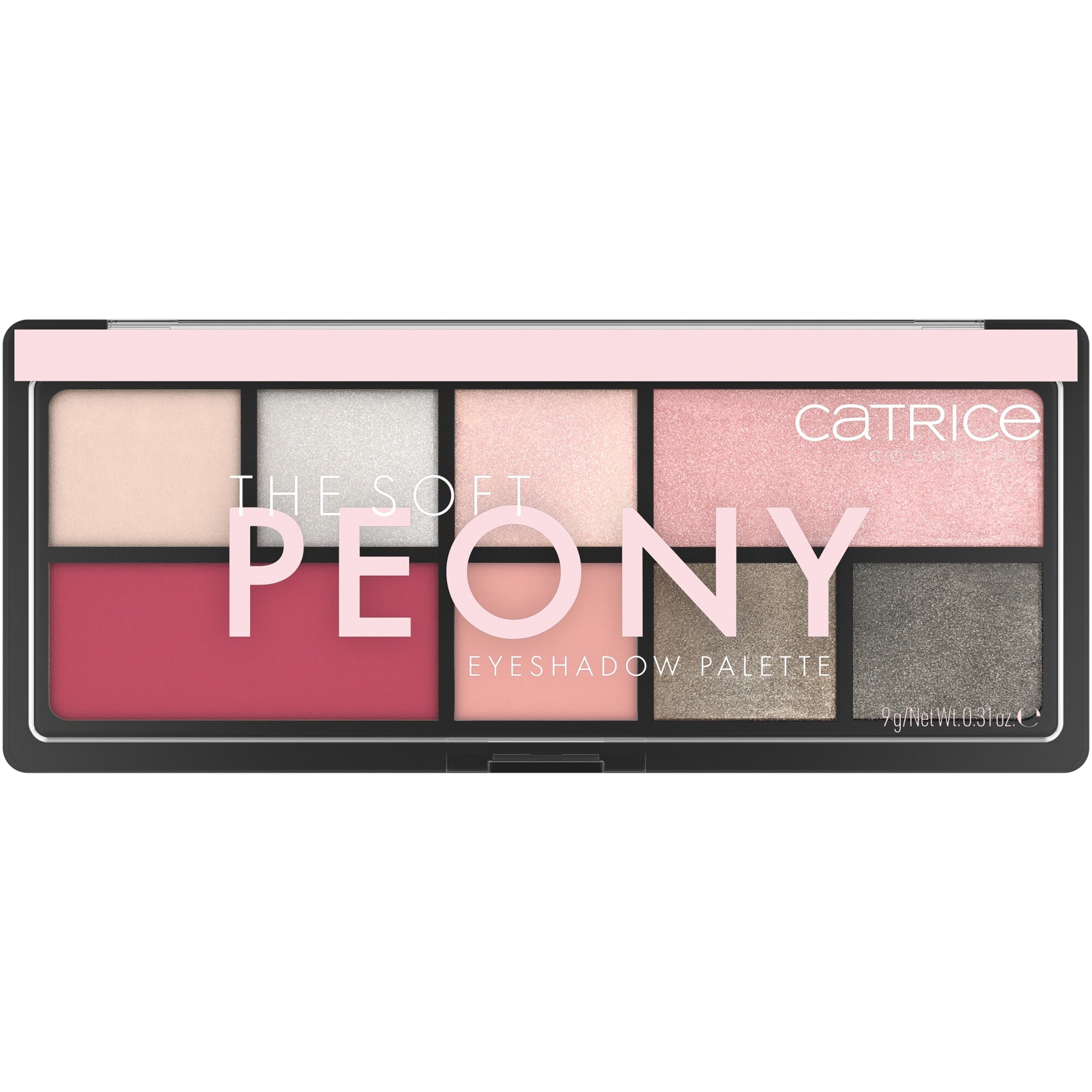 CATRICE THE SOFT PEONY eyeshadow palette 9 gr