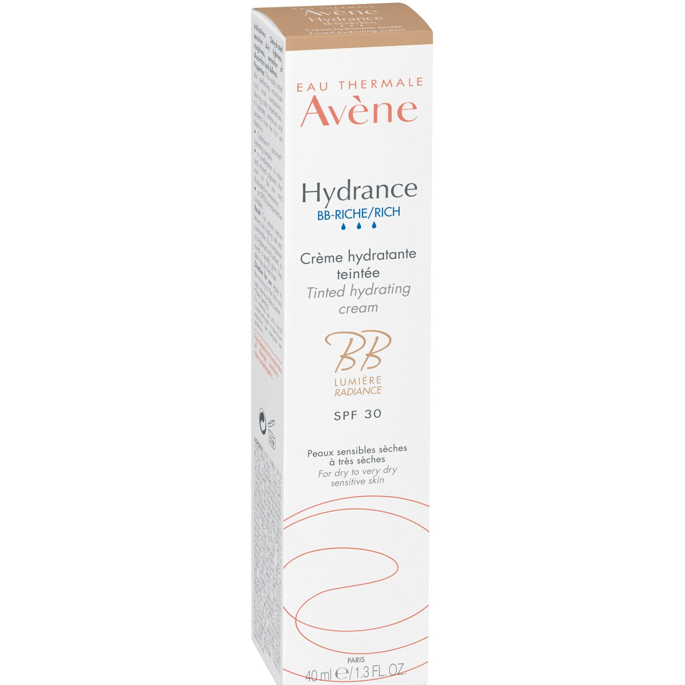 AVÈNE HYDRANCE BB hydratant perfecteur de teint SPF30 40 ml
