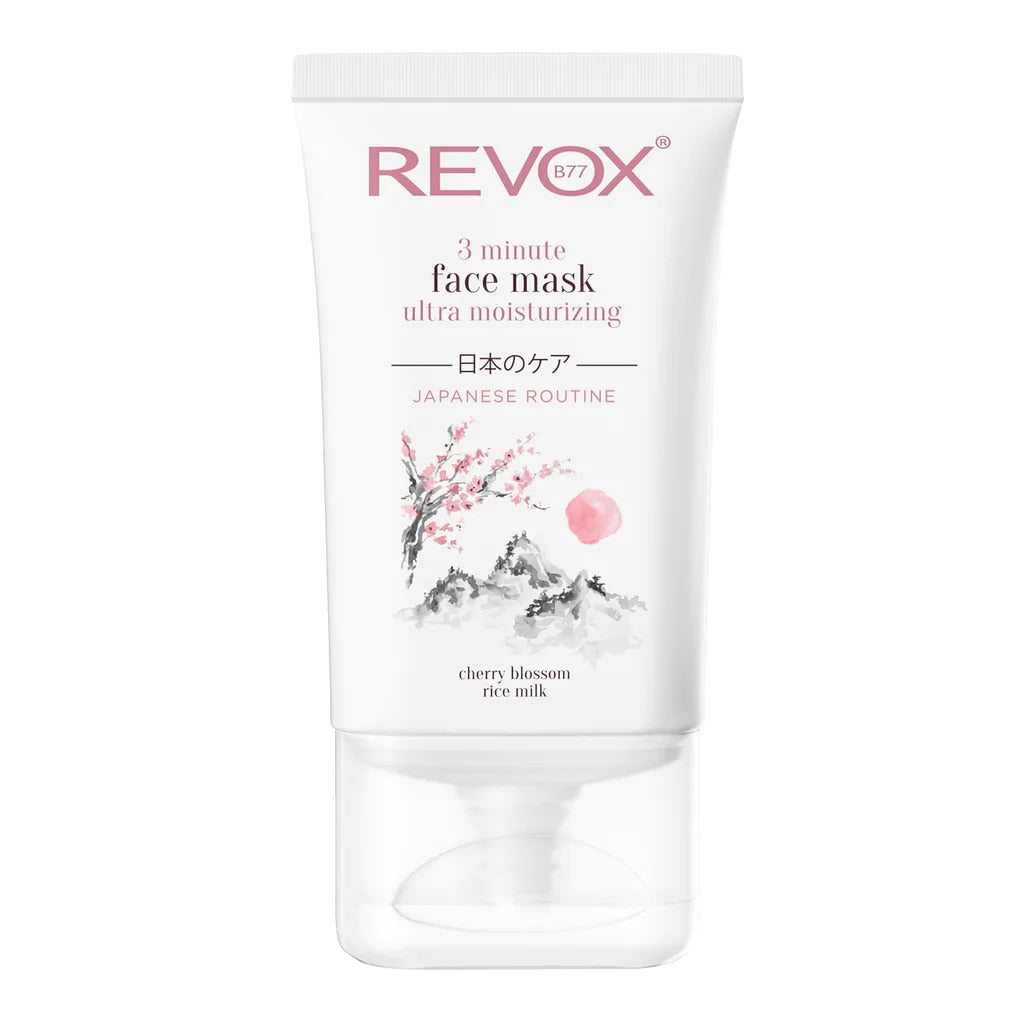 REVOX B77 JAPANESE RITUAL 3 minute face mask ultra moisturizing 30 ml