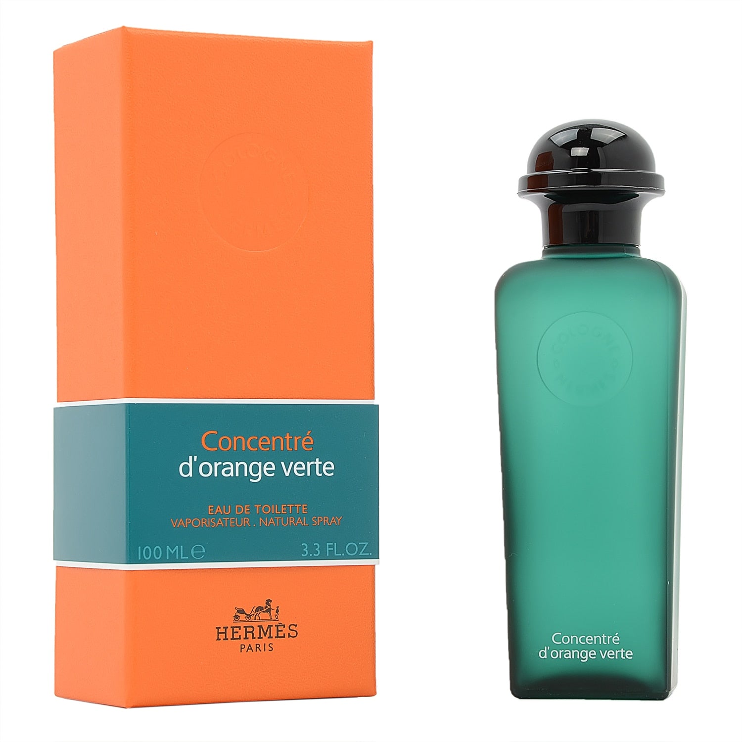 HERMÈS CONCENTRE D'ORANGE VERTE eau de toilette spray 100 ml