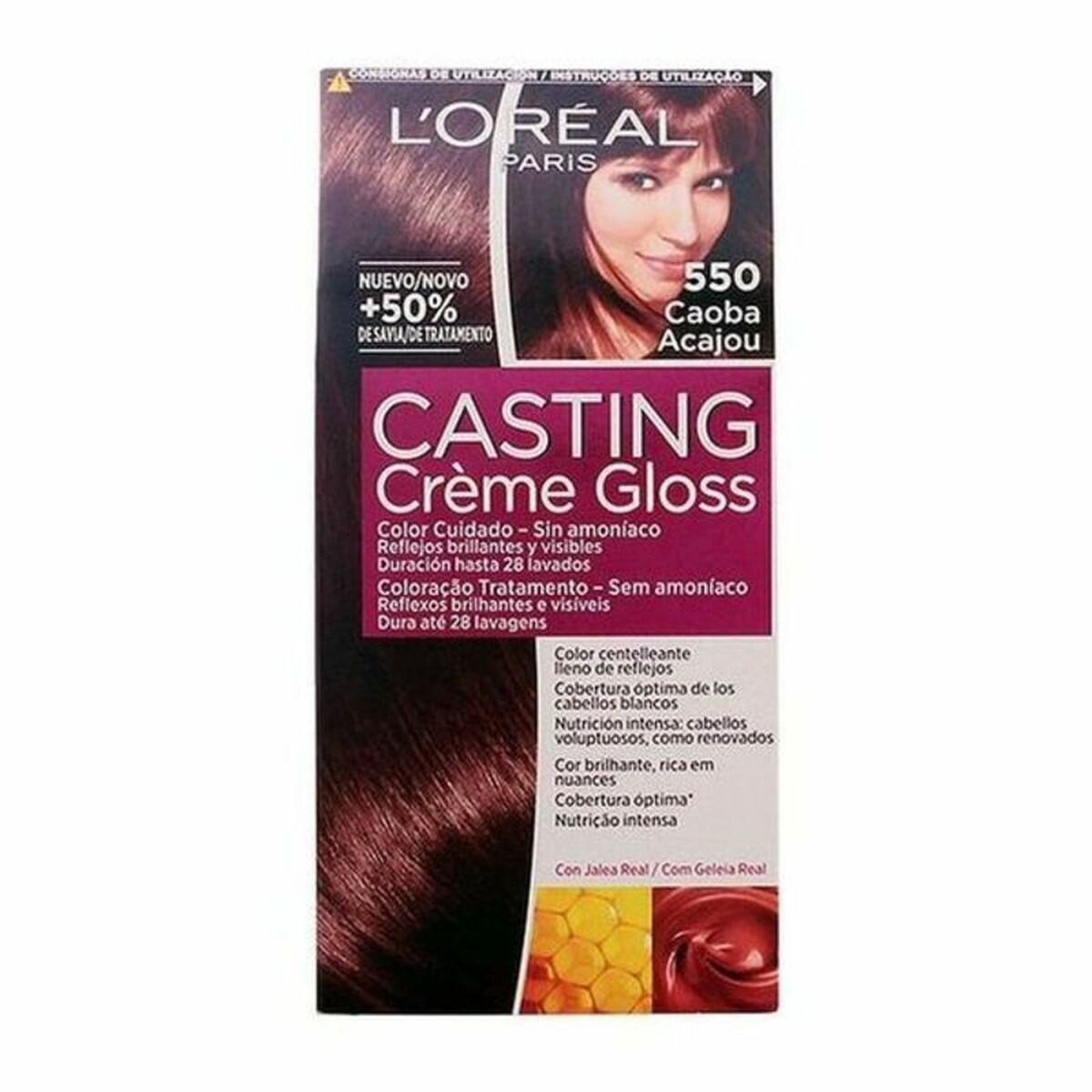 L'ORÉAL PARIS CASTING CREAM GLOSS #550-caoba 180 ml