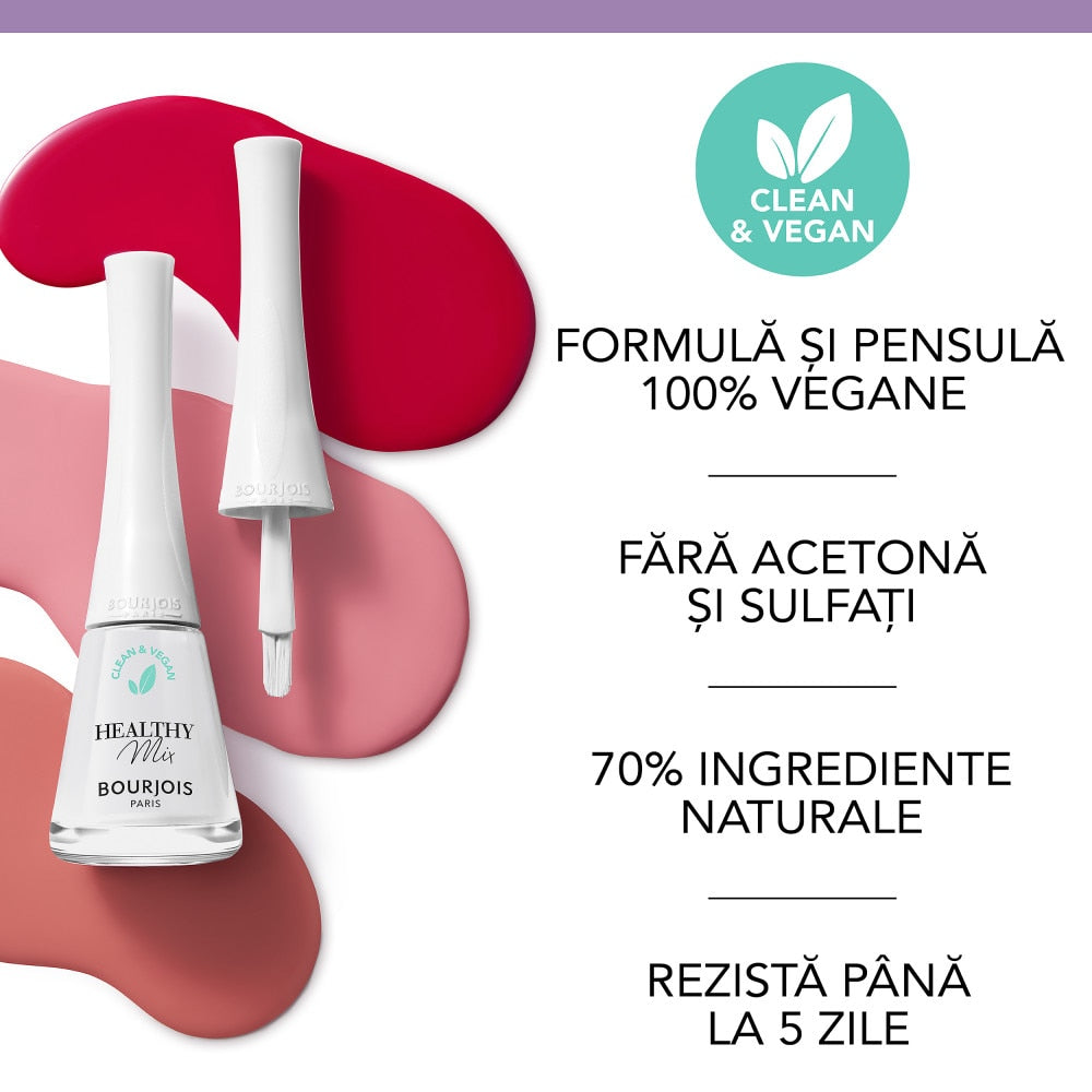 BOURJOIS HEALTHY MIX nail polish #100-blanc'hantement