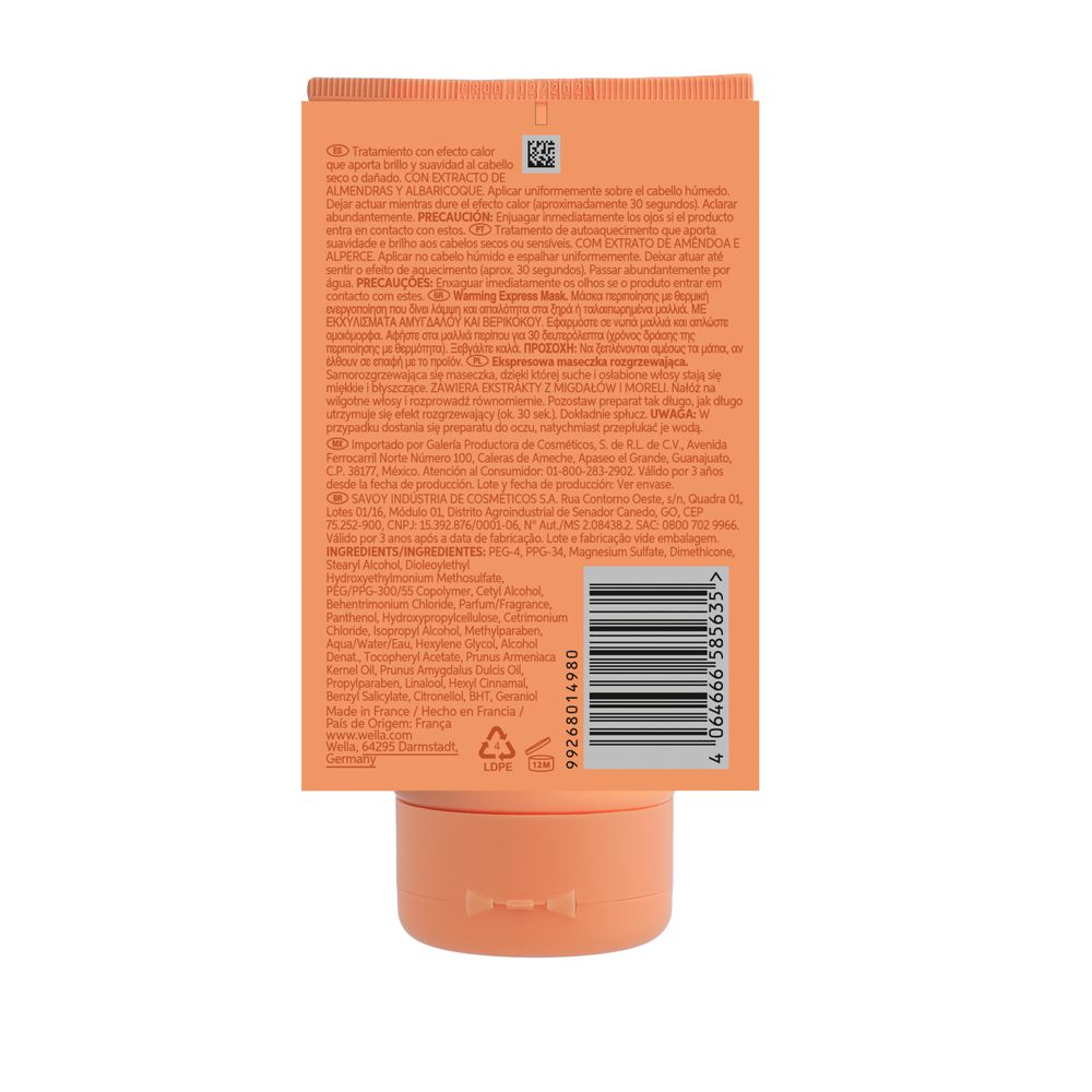 WELLA PROFESSIONALS INVIGO NUTRI-ENRICH Warming Express Deep Nutrition Mask 150 ml