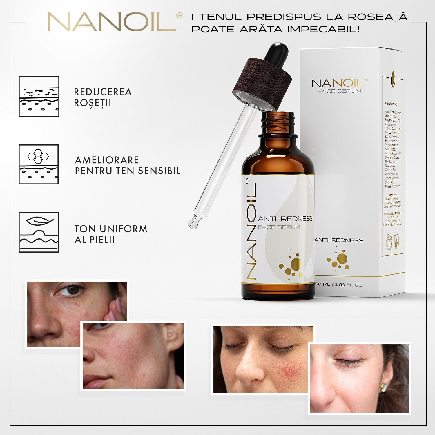 NANOIL FACE SERUM anti-rednes 50 ml