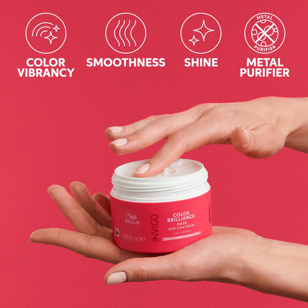 WELLA PROFESSIONALS INVIGO COLOR BRILLIANCE Invigo Color Protective Mask Fine or normal hair 500 ml