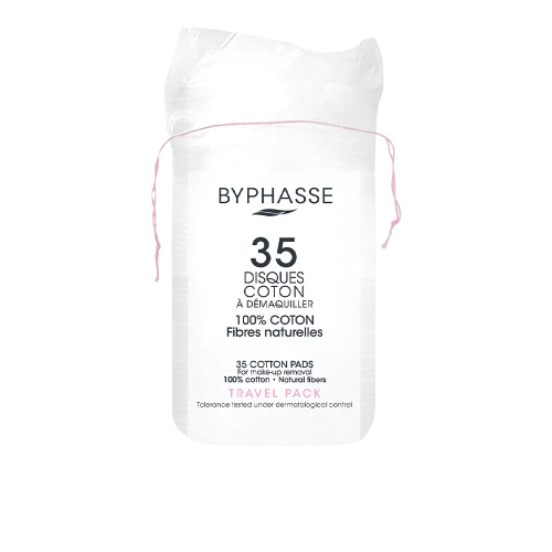 BYPHASSE COTTON PADS makeup remover 35 units
